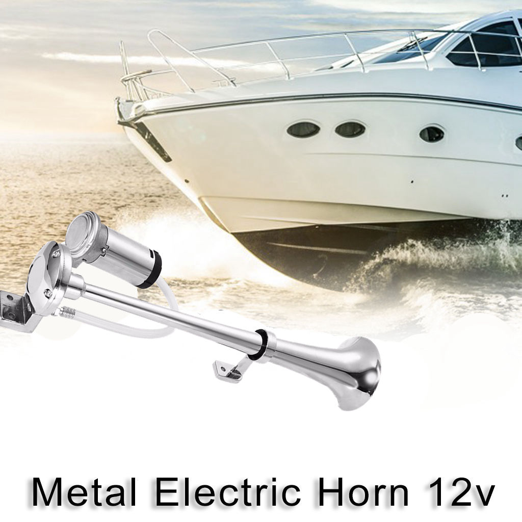 150DB Car Horn Super Loud 12V Single Trumpet Air Horn Compressor Kit for Car Truck Boat Train Horn Hooter For Auto Sound Signal