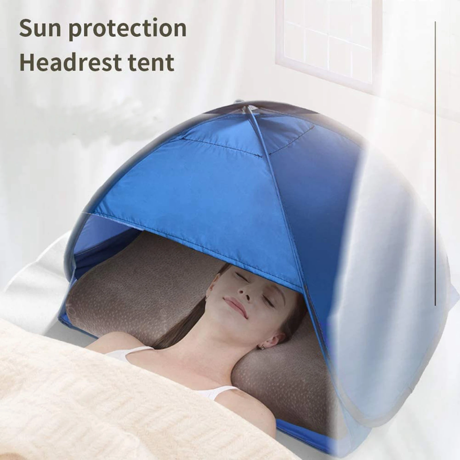 Mini Automatic Shade Tent Lounger Canopy Beach Tents Sun Shelter Anti-UV Pet Tent Outdoor Picnic Beach Camping Fishing Hiking