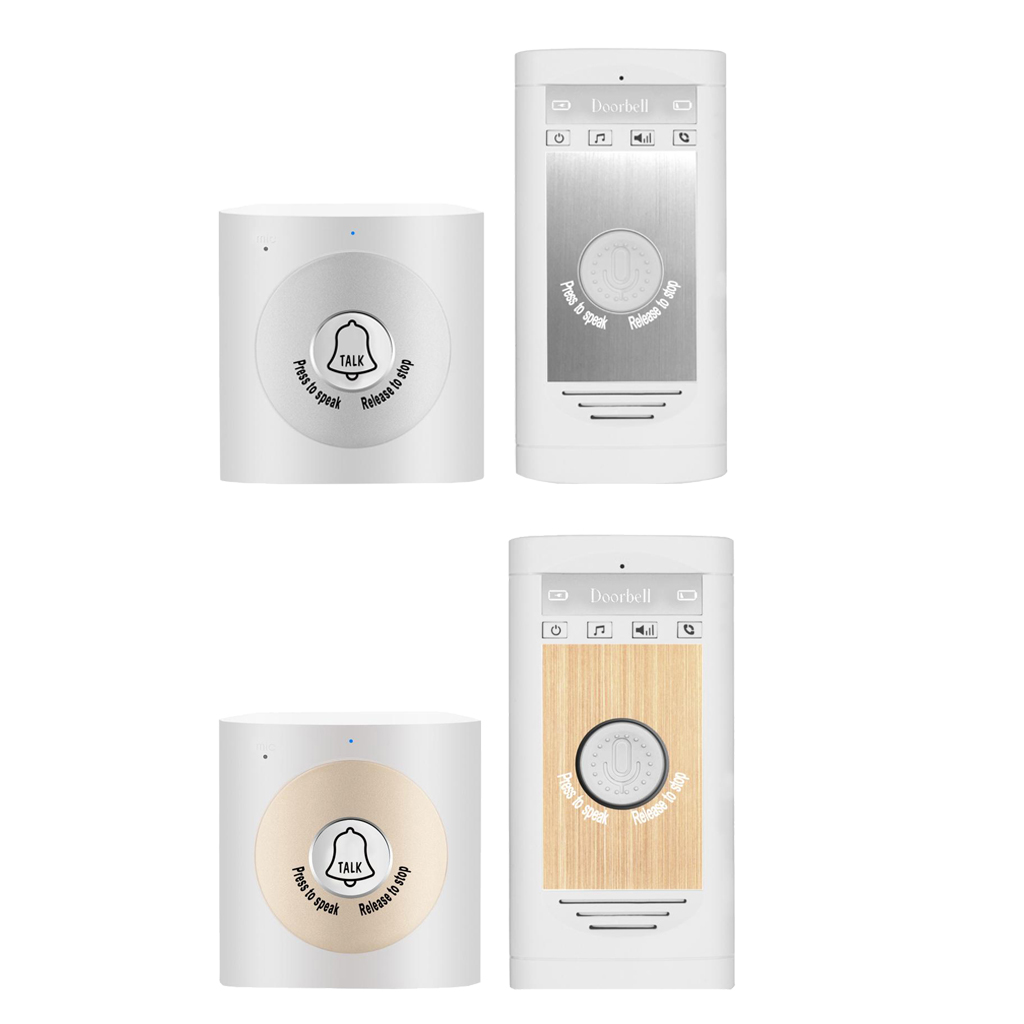 Two-way Talk Voice Intercom Door Bell Wireless Doorbell Interphone System