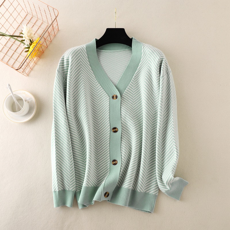 Cardigan Árvore de Natal, camisola solta de