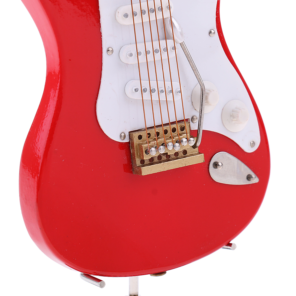 MagiDeal 1/6 Scale Wood Electric Guitar Model for 12 Inch Action Figure Accessory Kids Toys