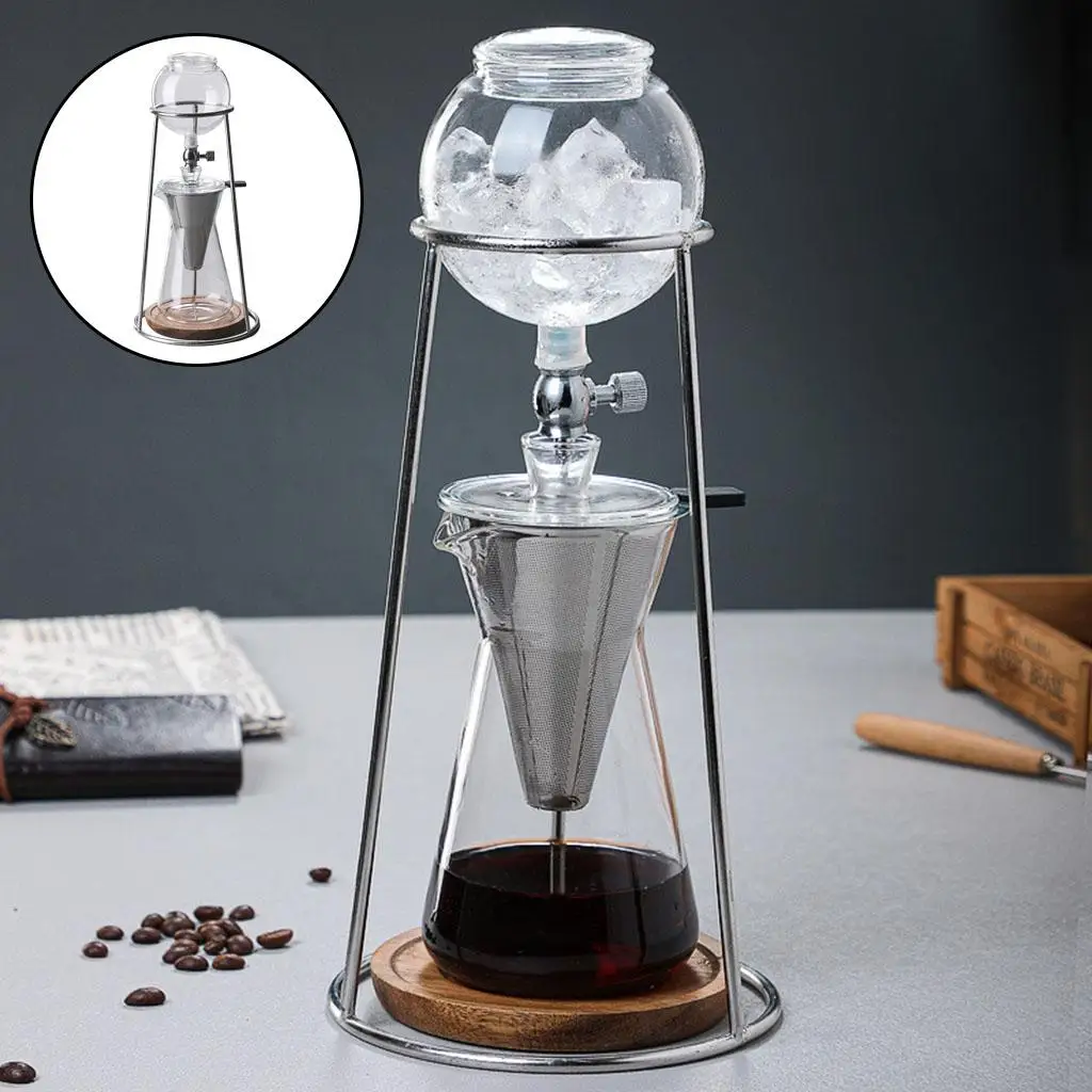 Espresso Drip Maker Espresso Coffee Drip Pot Coffee Dripper Glass Pot 600ml