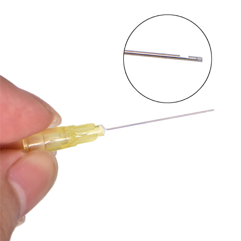 Best of 100pcs Dental Irrigation Needle Sterile Endodontic Irrigation Needle Tips 30GA Plain Ends Notched Endo Needle Tip Syringe Reviews & Tips - Image 5