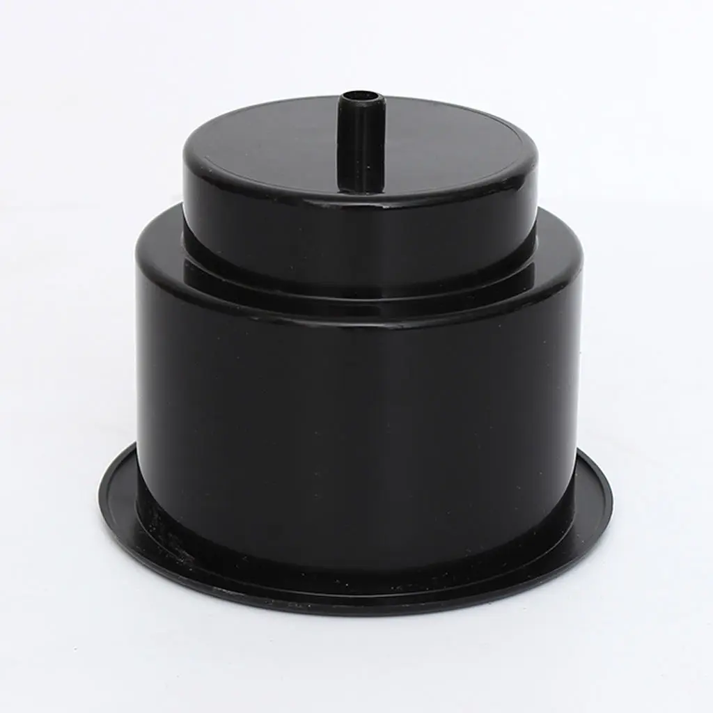 Black Center Hole Recessed Cup Drink Holder for Marine Boat Car RV Install almost anywhere on boat game table sofa cars and RV