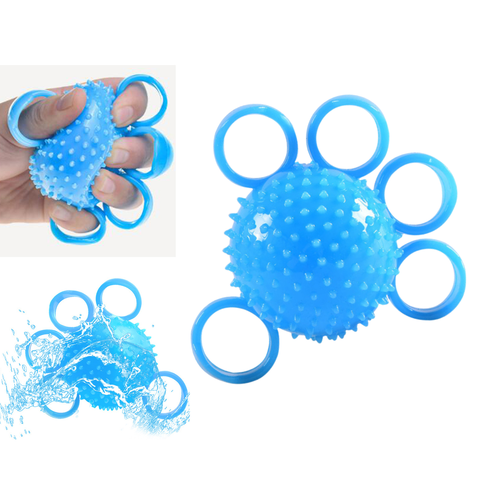 Finger Strengthener Hemiplegia Wrist Grip Force Grip Muscle Ball Exerciser for Elderly Grip Strengthening Stress Relief School