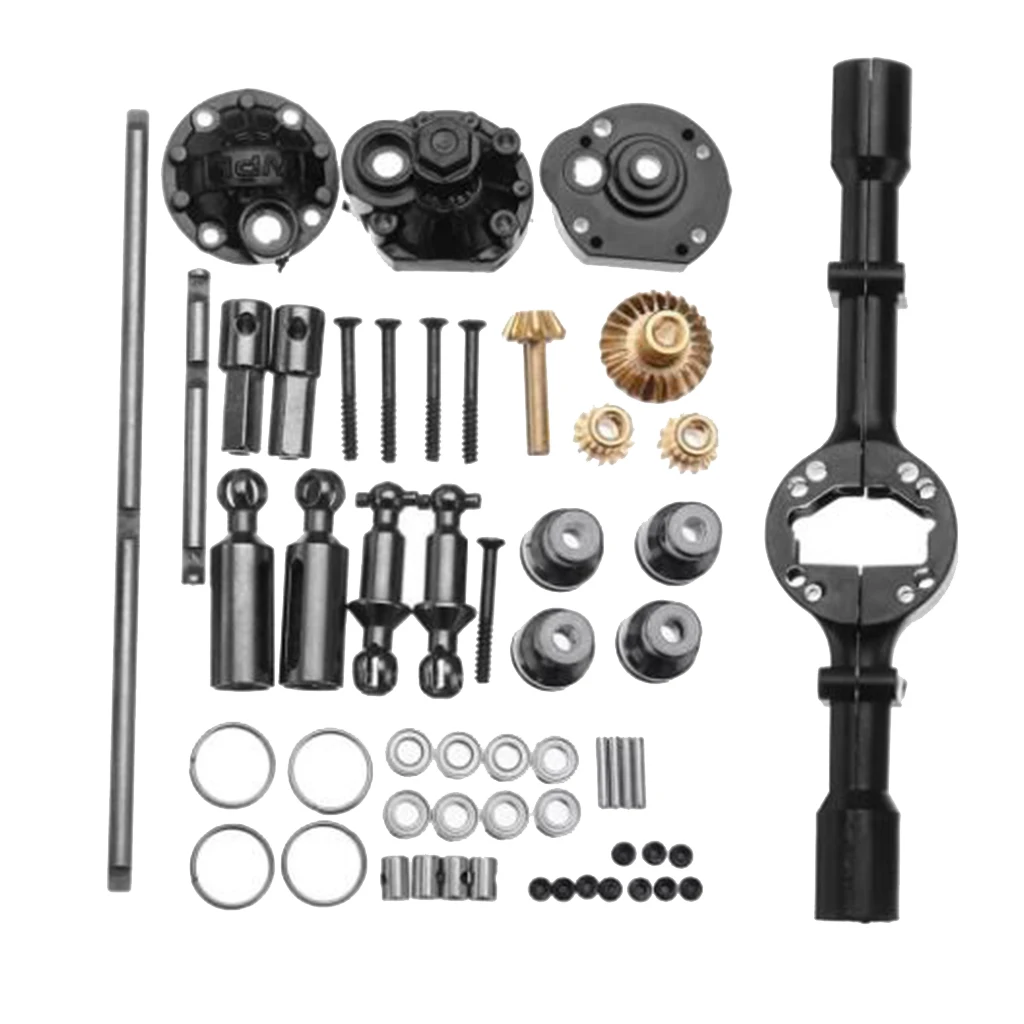1:16 Scale Car Middle Bridge Axle Fit for WPL B16 B36 JJRC Q60 Q63 Q64 Cars
