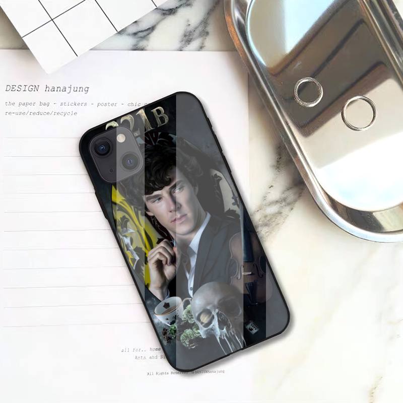 best iphone 11 Pro Max case 221b-sherlock-holmes-tv Phone Case For iPhone13 12 Mini 11 Pro XS Max X XR 7 8 Plus Glass Shell iphone 11 Pro Max wallet case