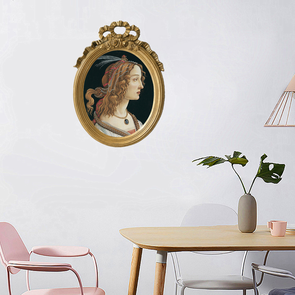 Photo Frame Decorative Ornament Decoration Gold Classic Holders for Living Room Home Decor Bedroom Bathroom Movie Theater