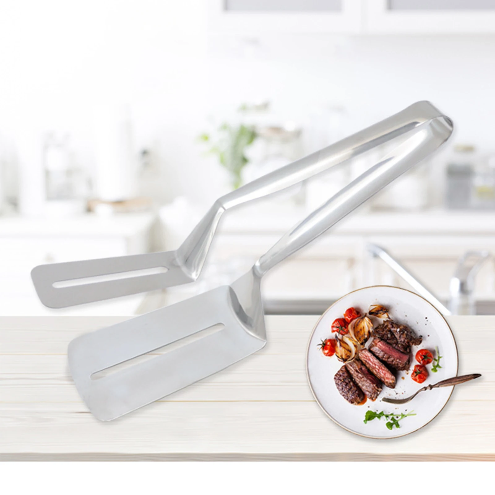 Kitchen Food Tongs Kitchen Accessories Cooking Tools Food Serving Clip Grilling Tong Salad Tongs for Buffet Beef Bread Barbecue