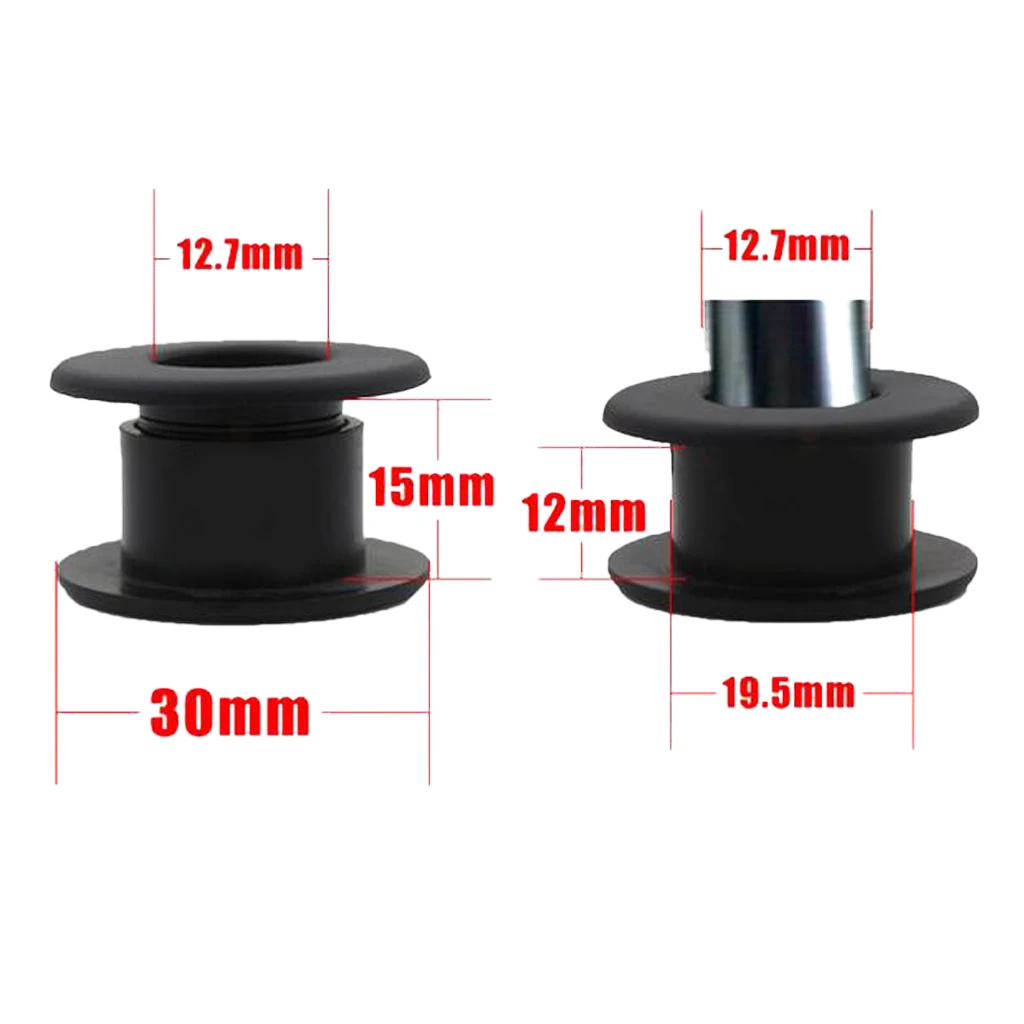 12 Pcs Foosball Rod Bearing With Thread Table Football Table Edge Accessory