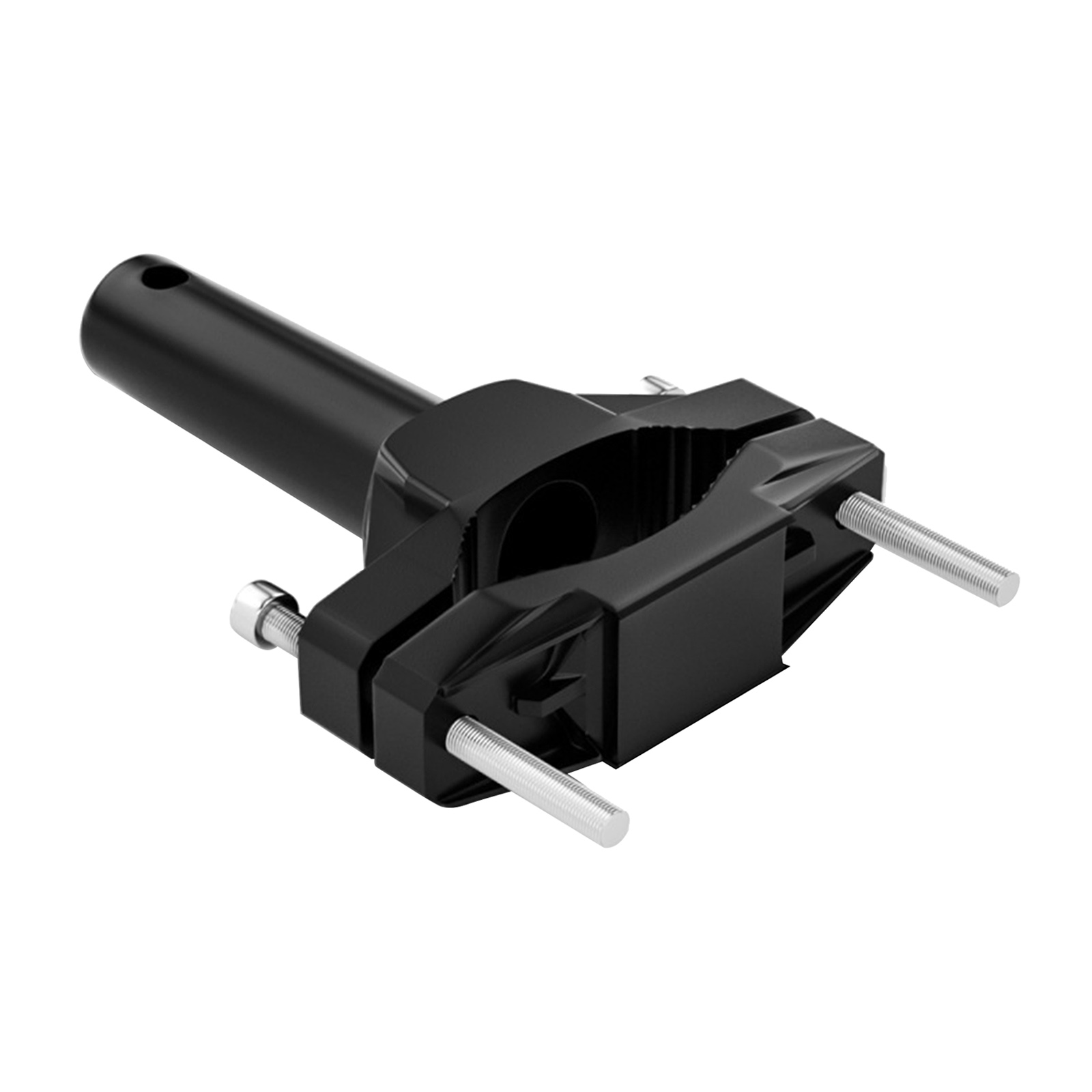 1 Piece Mount Bracket for Motorcycle Bumper Modified Extension Bracket Fixed Lamp Holder Motorbike Parts LED Light Black