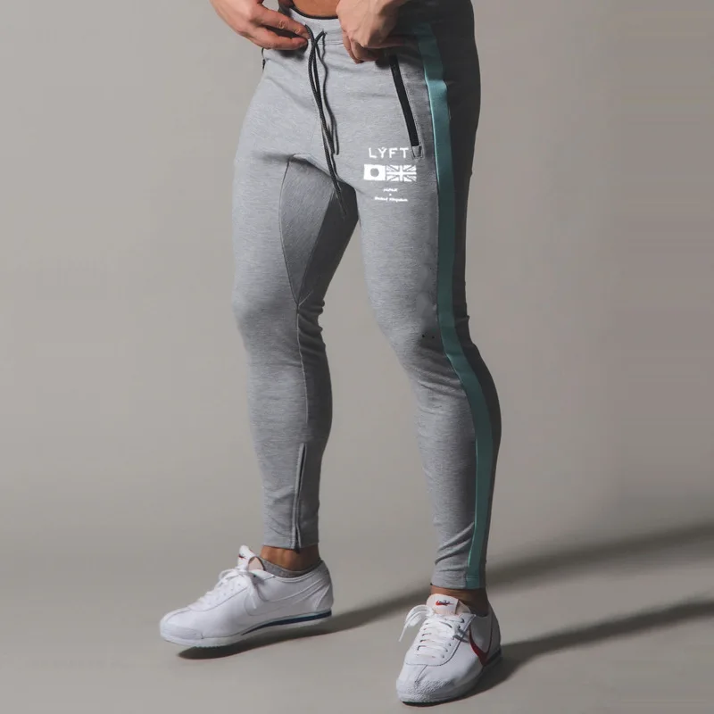 2021 muscle fitness sports leisure spring and autumn new style of pants trend bundle foot loose large size basketball pants cargo sweatpants