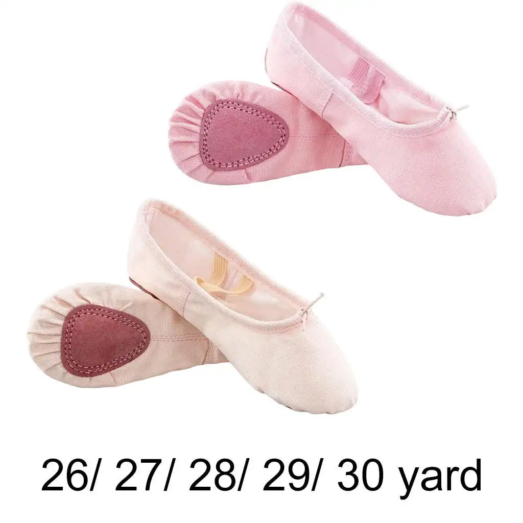 Professional Ballet Dance Shoes Practice Training Yoga Fitness Gymnastics Performance Flats Split Sole for Girls Womens