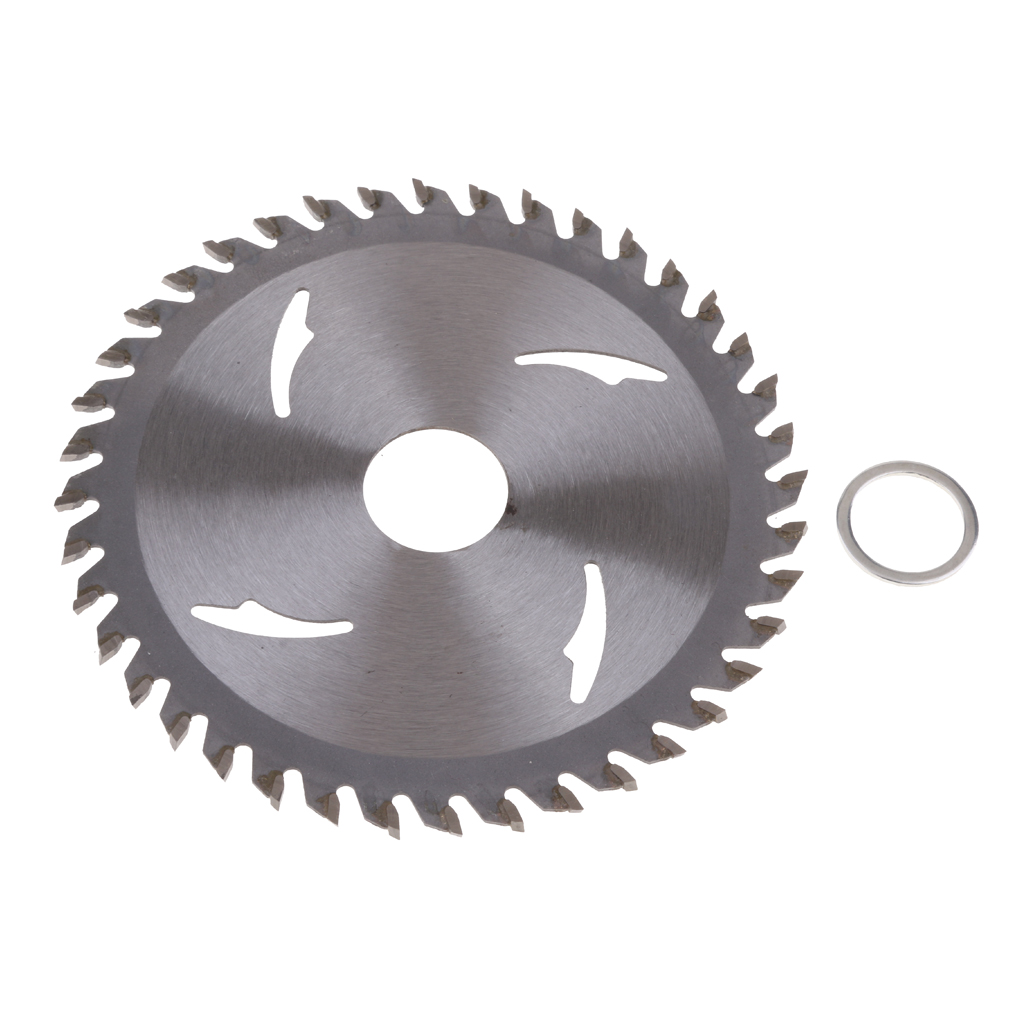 4'' 40-Tooth General Purpose Carbide Alloy Saw Blade Anti-Corrosive Coating Silver For Cutting Cement  PVC Pipe Tool Duralbe