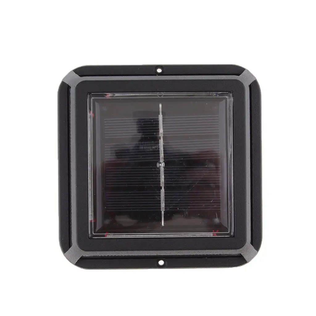 12 LED Outdoor Solar Lights , Waterproof Exterior Security Wall Light for Patio,Deck,Yard,Garden,Path,Driveway,Stairs