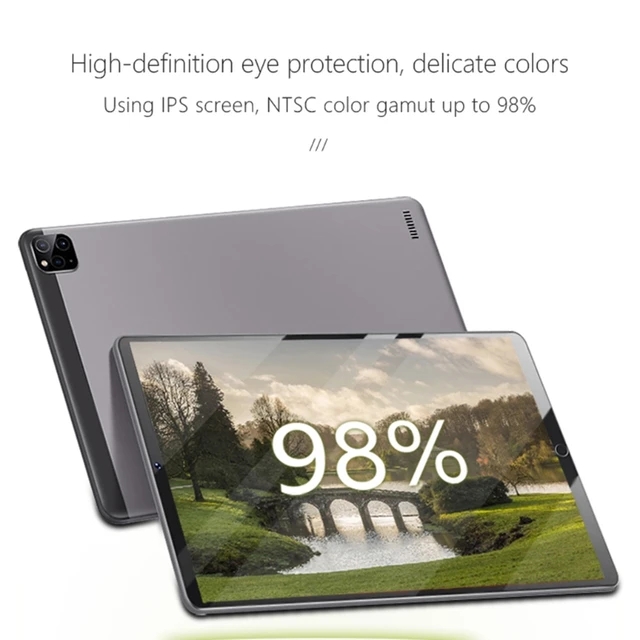 10 in Android Tablet 8-Core Processor 32GB Storage Metal Cover