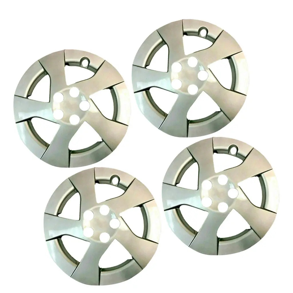 4Pcs 15 Inch Hubcaps Rim Wheel Cover Replacement for Toyota Prius 2010 2011 2012 2013 2014 2015 4260247070 Car Accessories