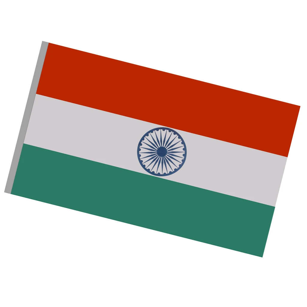 INDIA FLAG BUNTING Indian Polyester Fabric Party Flags Asia Asian Country