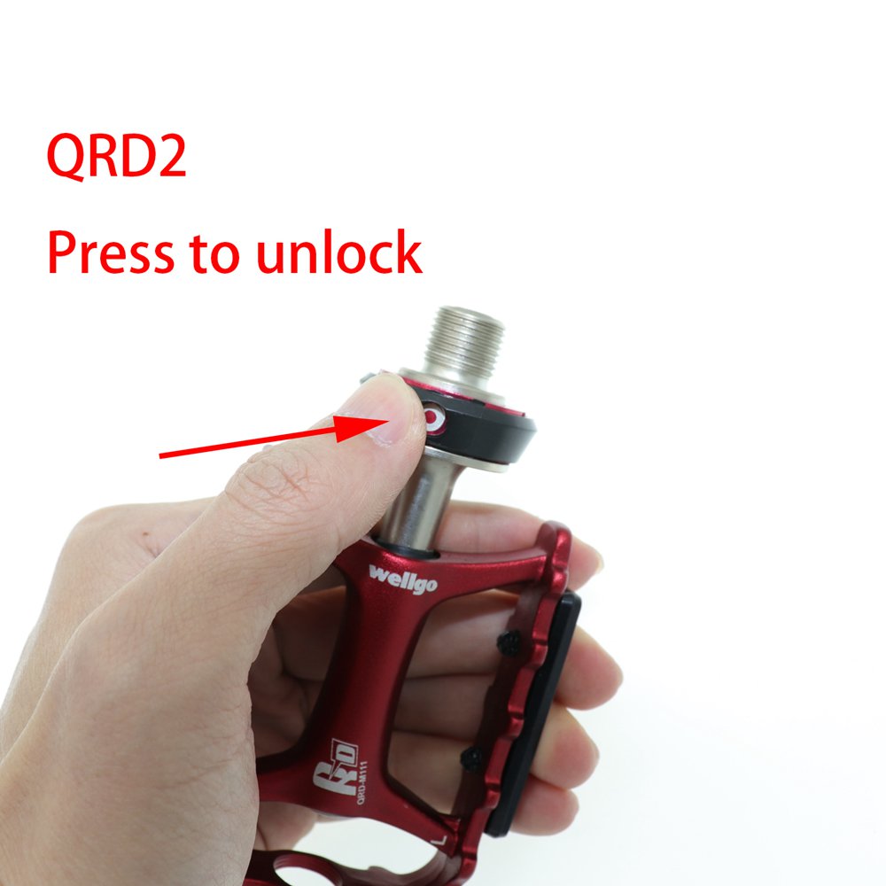 Details about / Wellgo QRD II Quick Released Pedal Adaptor 1 pair
