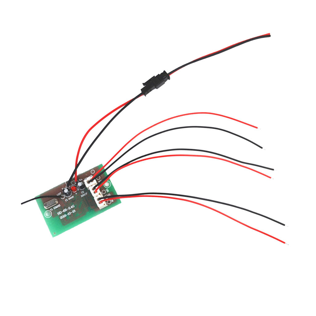 6CH Remote Control Receiver Board 3.6-6v for Hobby RC Quadcopters Multirotors