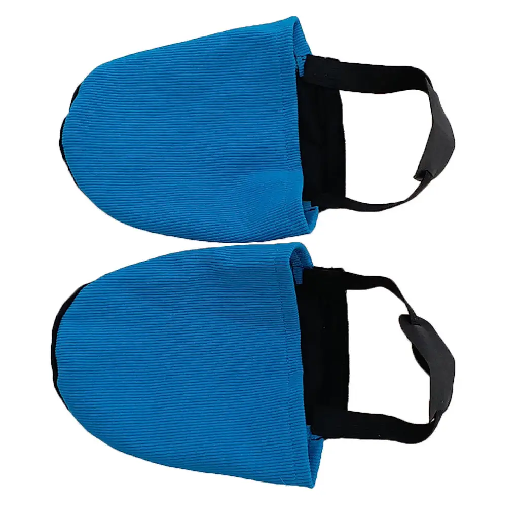1 Pair High Quality Elastic Fabric Sports Bowling Shoe Sliders Covers Bowling Shoes Slider Bowling Sport Accessories - Blue