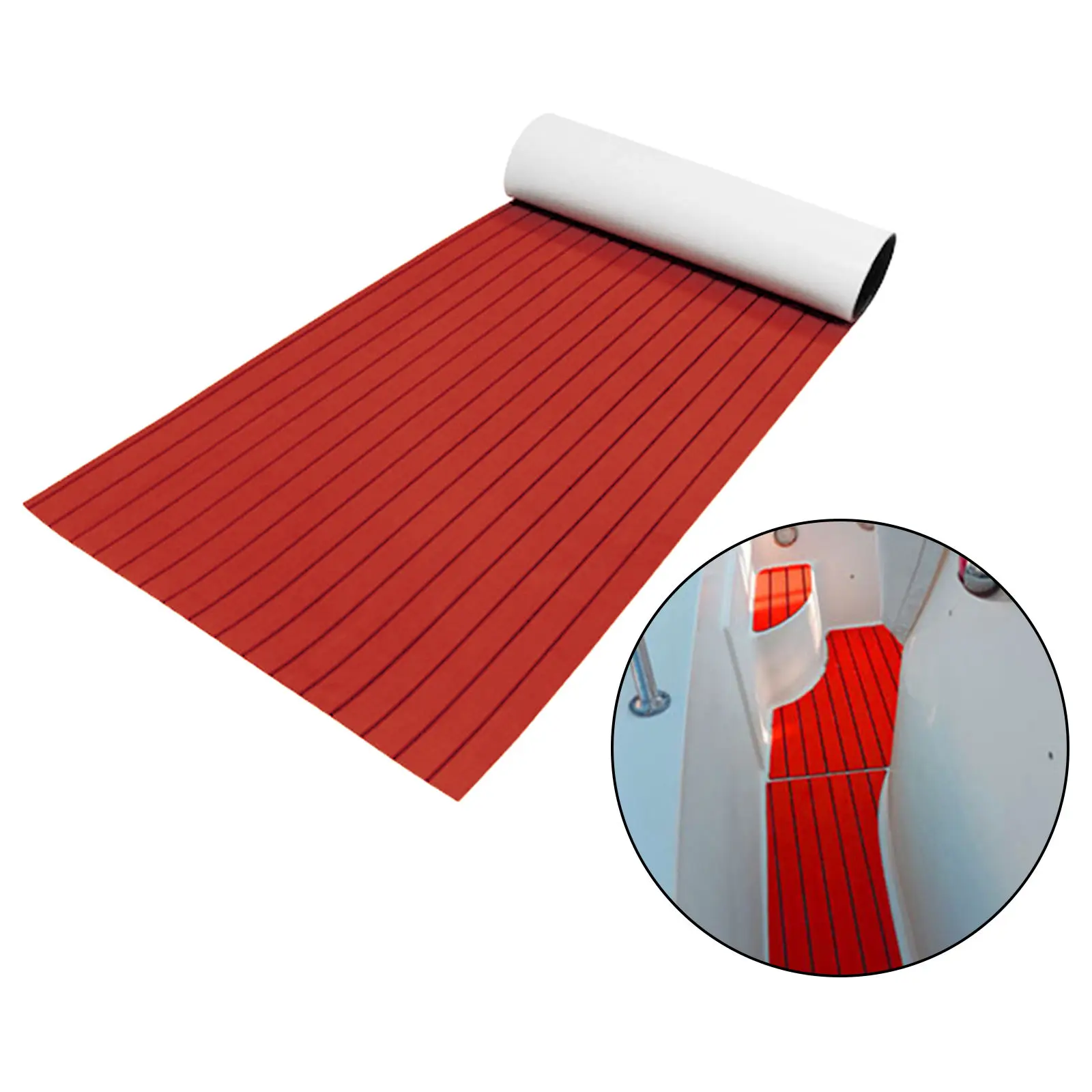 240x60cm Foam Boat Decking Sheet Non-slip Flooring Mat Carpet Pad Large