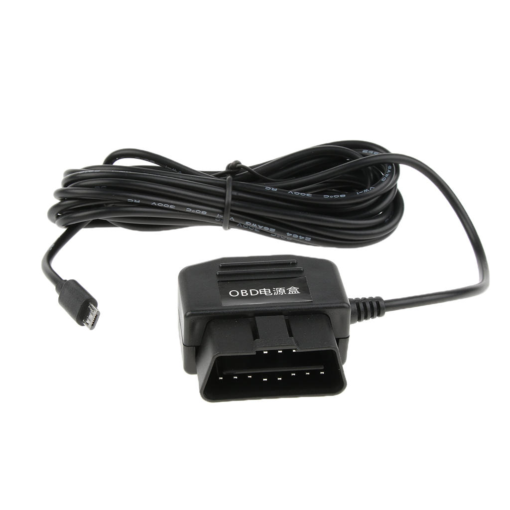Cheap Car  Cam Hardwire Kits 12V/36V to 5V Recorder Power Adapter  Cable for DVR GPS 3.5 Meters