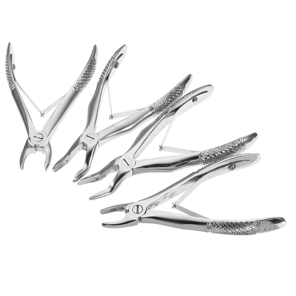 Best of Dental Forceps Tooth Extraction Forcep Pliers Kit 7pcs For Child&10pcs For Adult Stainless Steel Orthodontic Dental Tools Reviews & Tips - Image 4