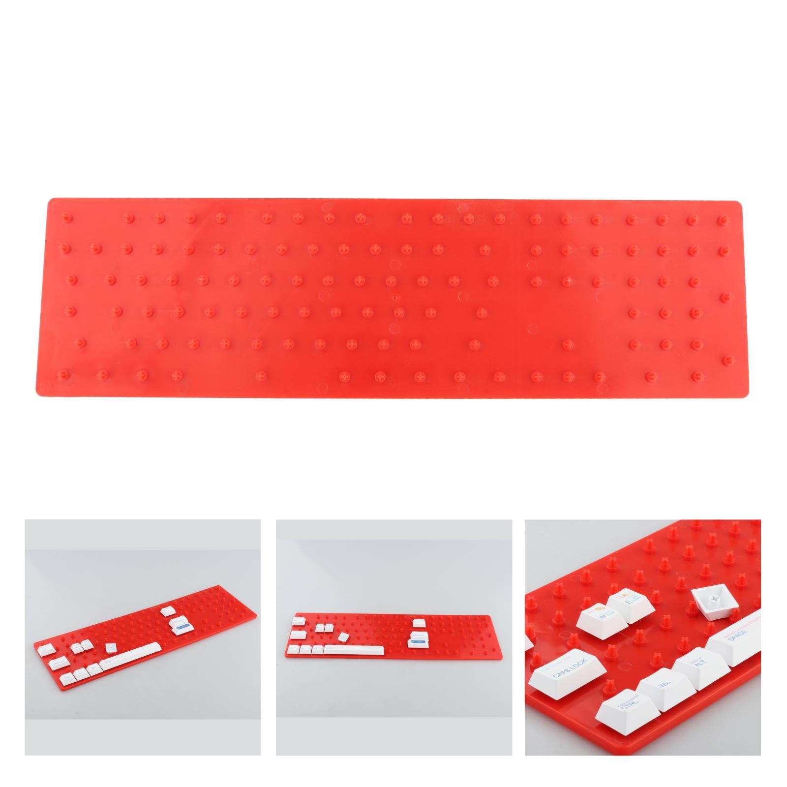 ABS Keycap Storage Box Display Board, for Keycaps Collection Keyboard Set Organizer, Easy to Store, Compact