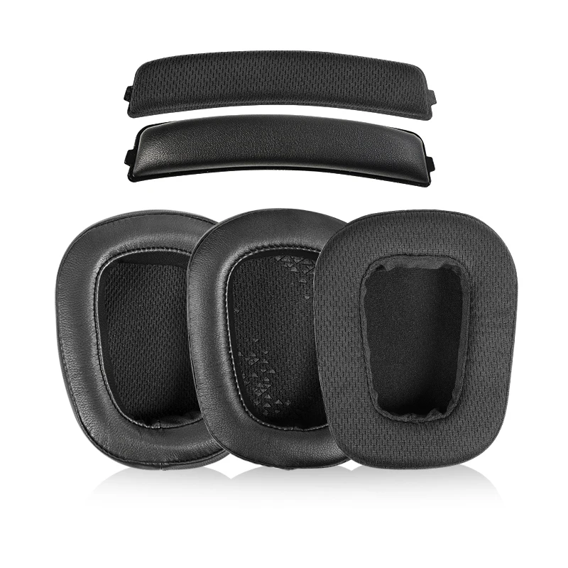 High Quality Earpad Memory Breathable Mesh Foam Headphones replacement For Logitech G633 G933 Ear Pads Cushions wireless headphones with mic