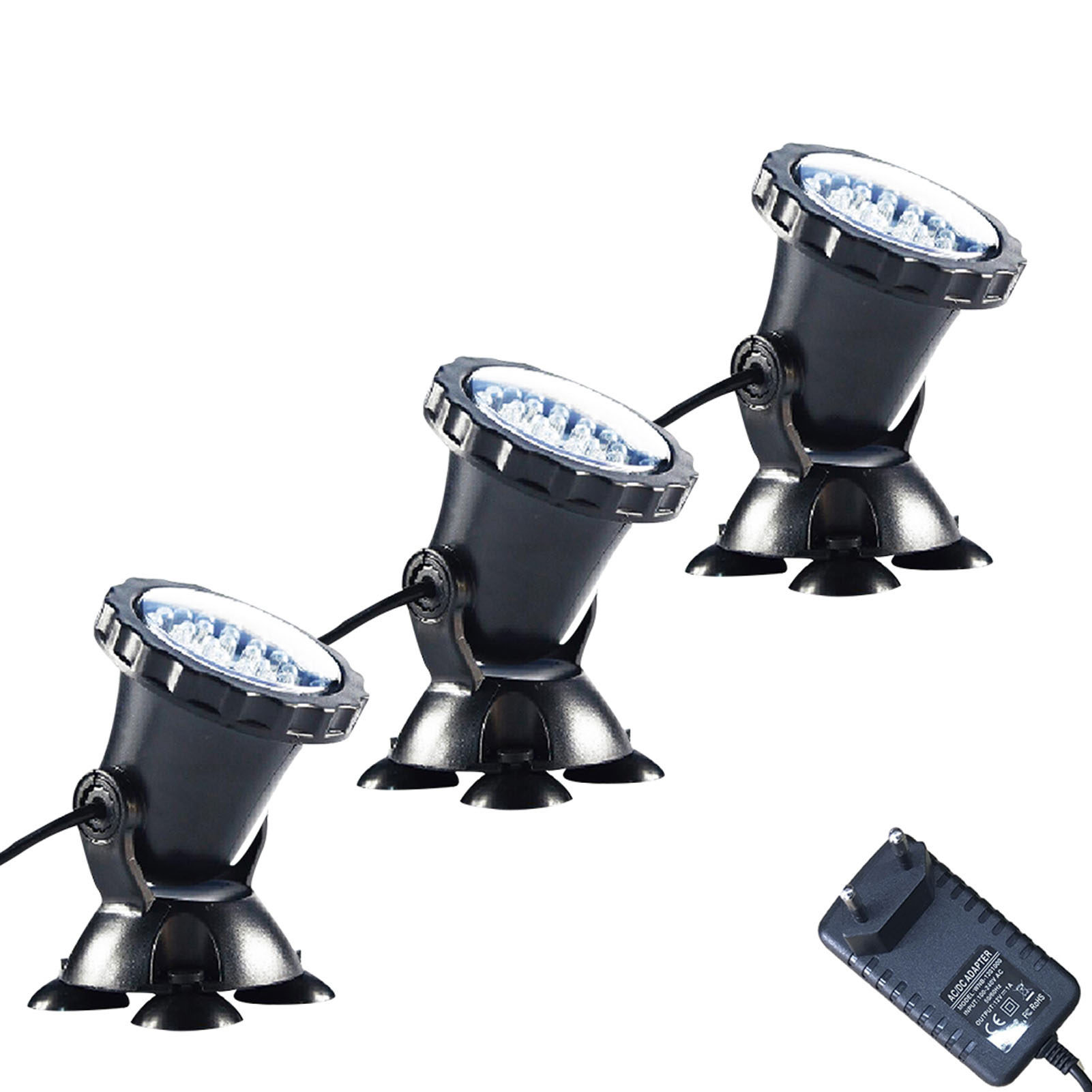 Remoto ao ar Tanque de Peixes à Prova Cor em Mudança Controle Livre Pátio Jardim Subaquática Holofotes Submersível Rgb Piscina Dwaterproof Água 11 Luzes subaquáticas