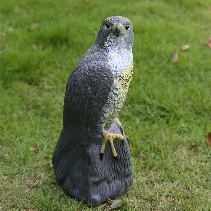 Realistic Scarecrow Animal Statue Falcon Indoor Decoration Control Falcon