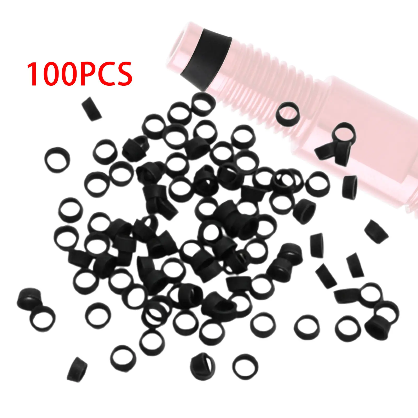 100Pcs Valve Extender Sealing Ring Removable Inner Tube Accessories