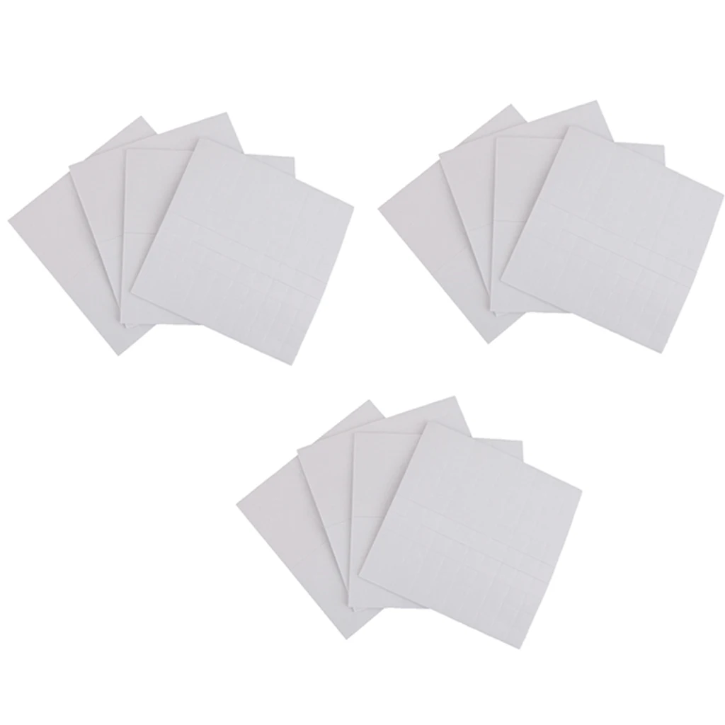 36Pcs Double Sided Self Adhesive Foam Pads Square Sticky Fixer 3D Effect 2mm