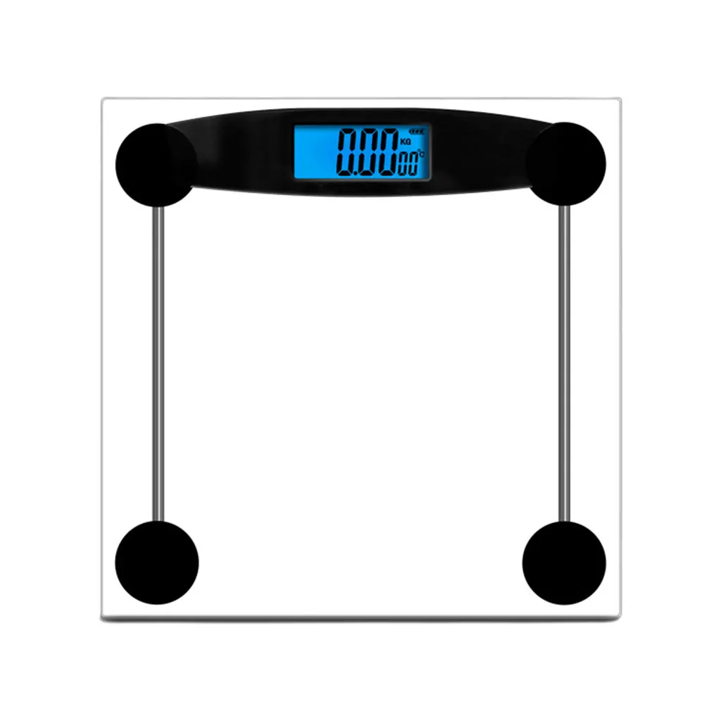 Digital Body Weighing Scale 180kg ,Can Bear Weight Under 400 Pounds (lbs) with Backlit LCD Step On , Easy to use
