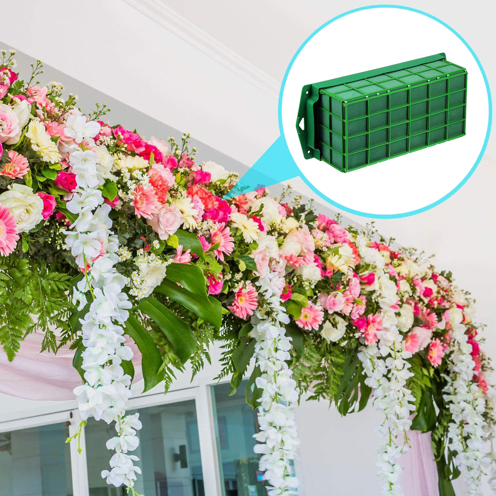 Floral Foam Brick Plants 23x11x8cm Foams Base DIY Wedding Craft Decorations