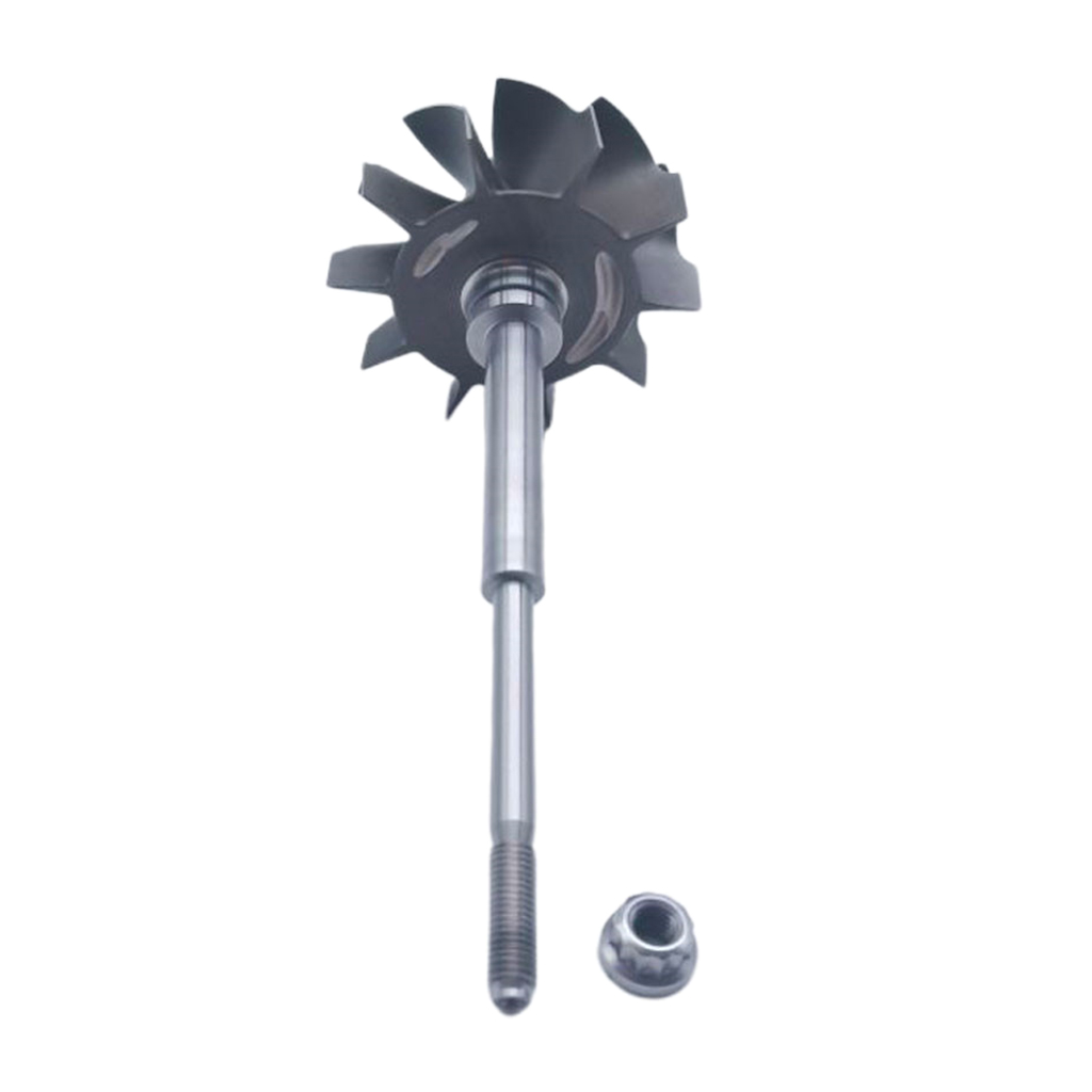  Wheel & Shaft For  HX40 HX40W H1E H1C Turbo 67mm* 76 Mm 10 Blade