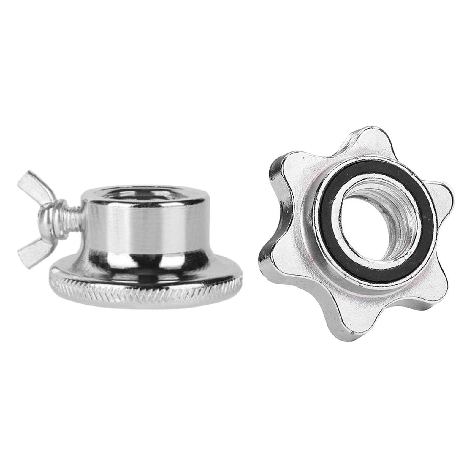 1inch Dumbbell Spin Lock Spinlock Bar Hex Nut Barbells Clamps Clips Collar