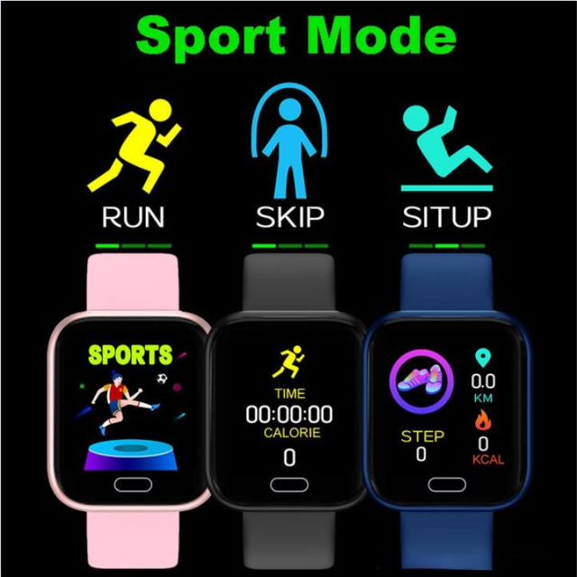 Fitness Kids Smart Watch Children Smartwatch For Girls Boys Smart Clock  Students Waterproof Fitness Tracker Child Smart-watch - Smart Watches -  AliExpress