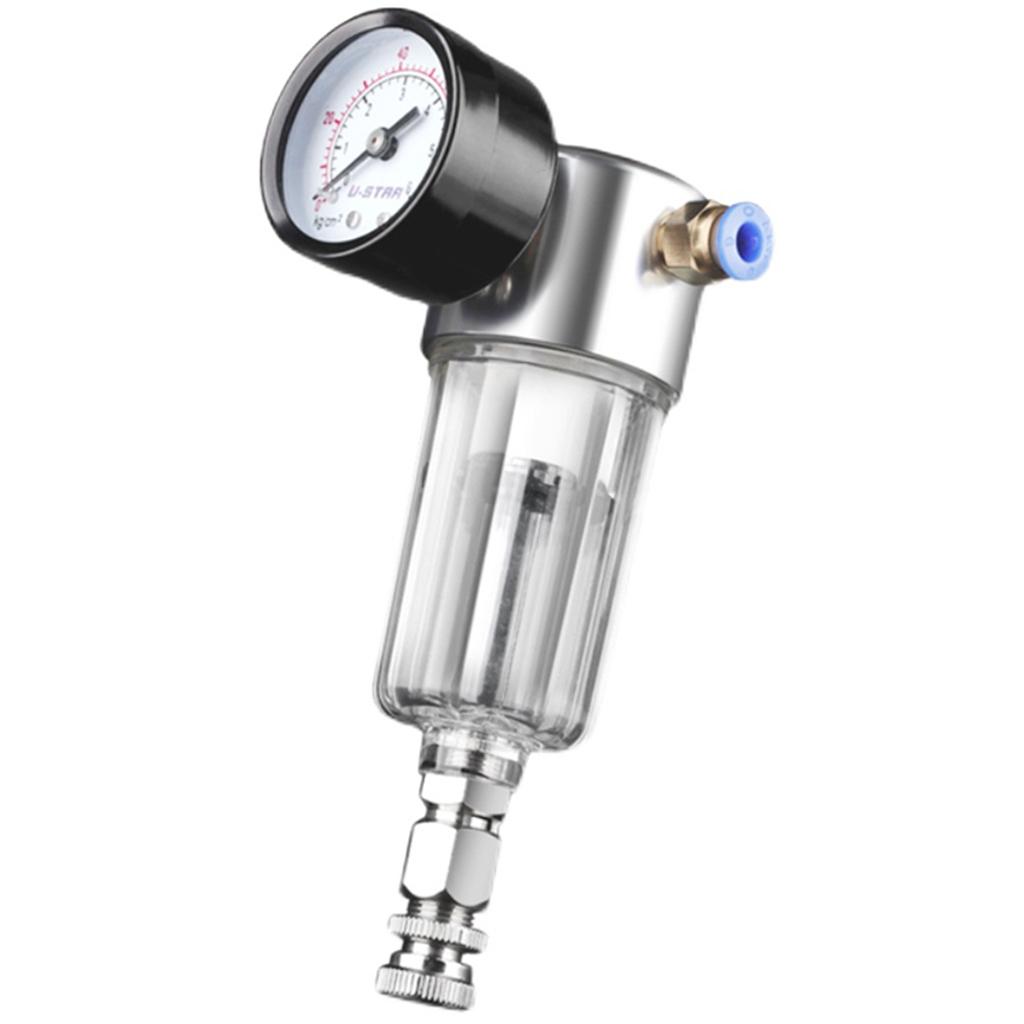 Air Pressure Regulator Air Compressor Filter Oil-Water Separator Reduce Pressure Valve for UA-90093