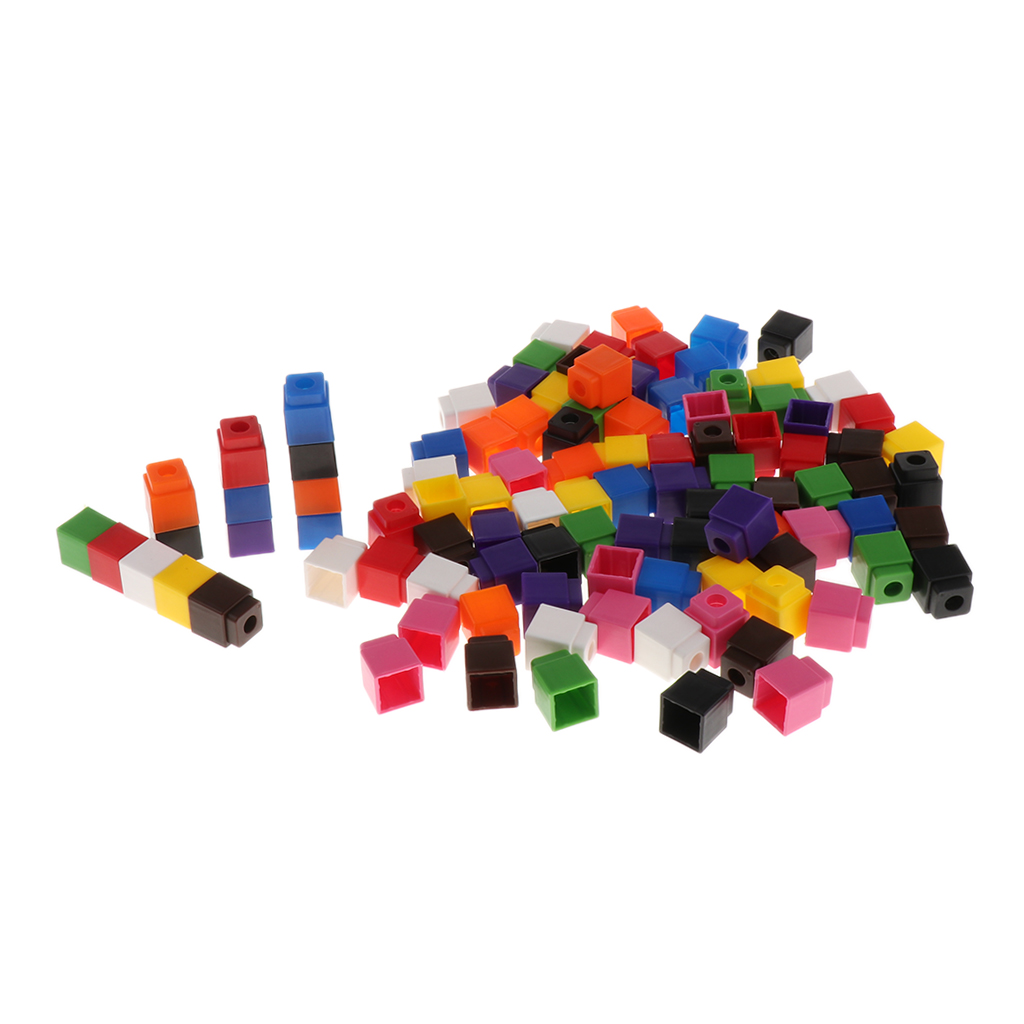 Cubes To Count MathLink Early Education Kids 100pc Cubes 2cm X 2cm X 2cm