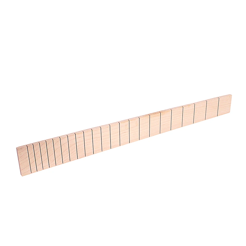 Fingerboard plate guitar fret board 22 frets maple DIY for electric guitar