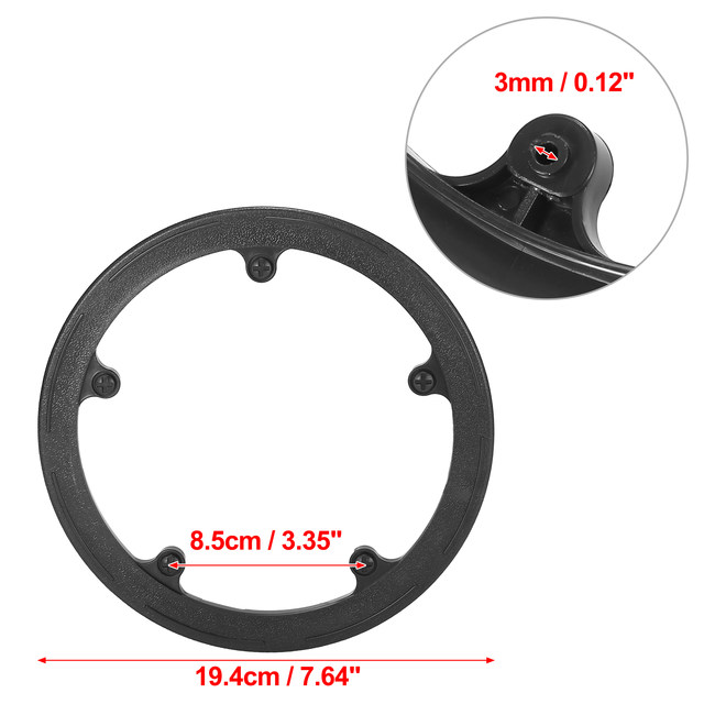 X Autohaux Platos Y Bielas Para Bicicleta, 42, 44 Dient, 7,4 Cm, 9