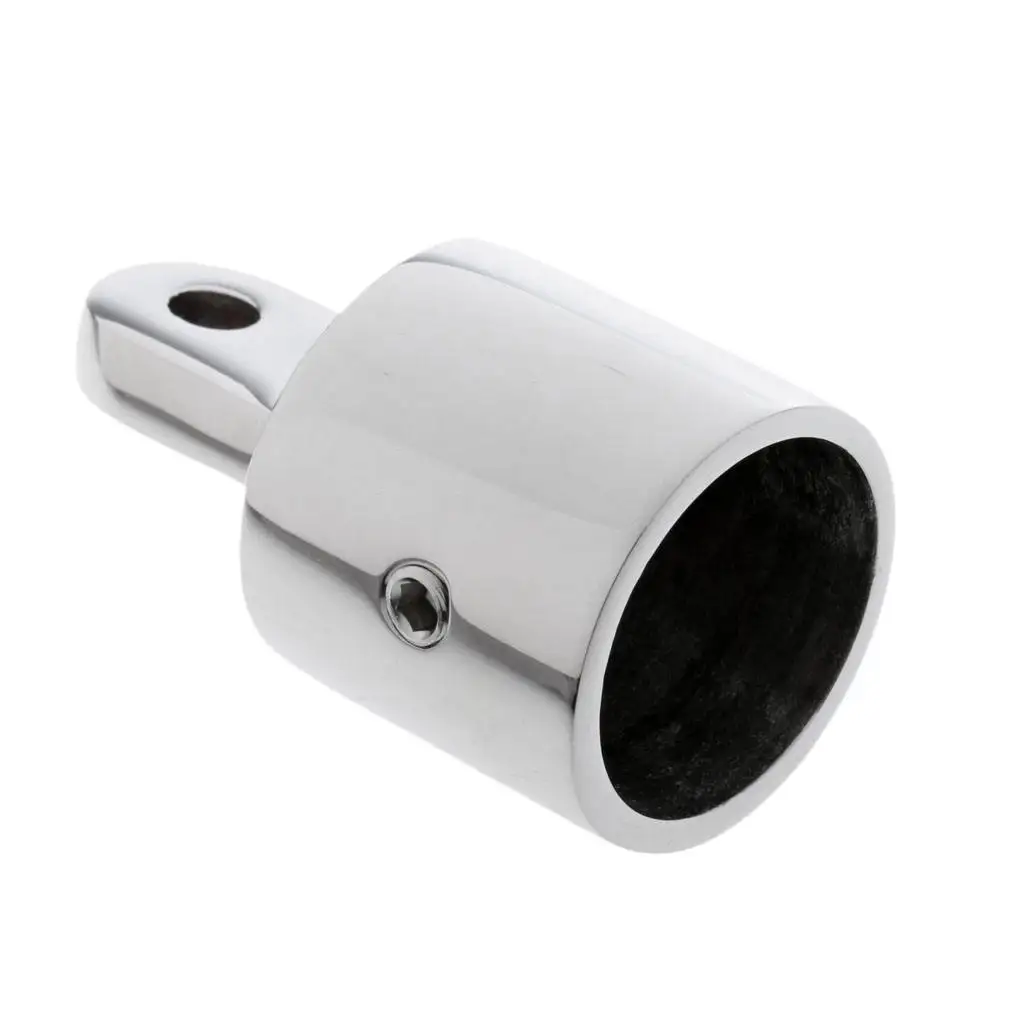 Eye End  Bimini Top Fitting Boat Hardware 1`` 25mm - Marine grade 316 stainless steel material, polished surface