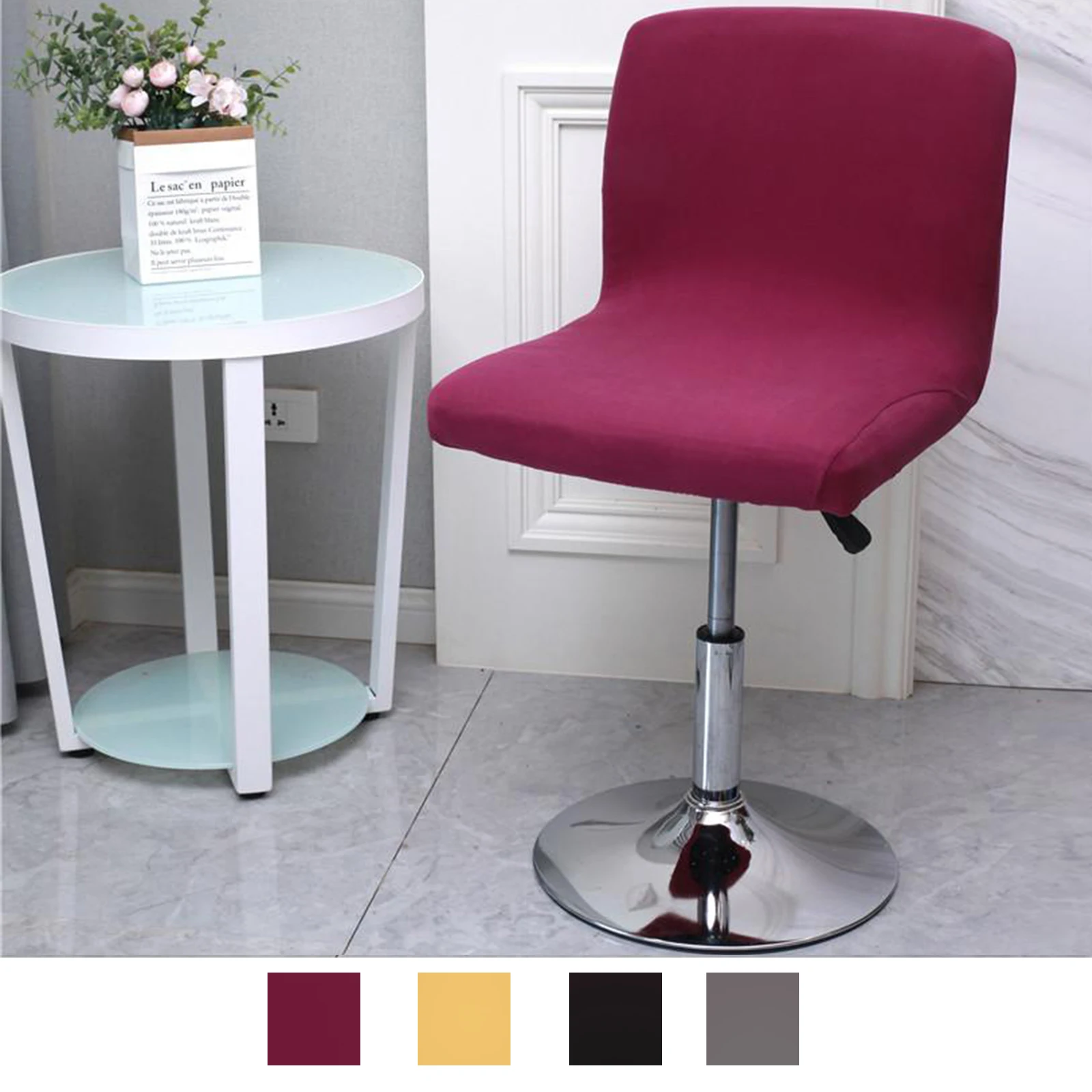 Stool Covers Stretch Bar Stools Seat Cover Barstool Cushion covers for