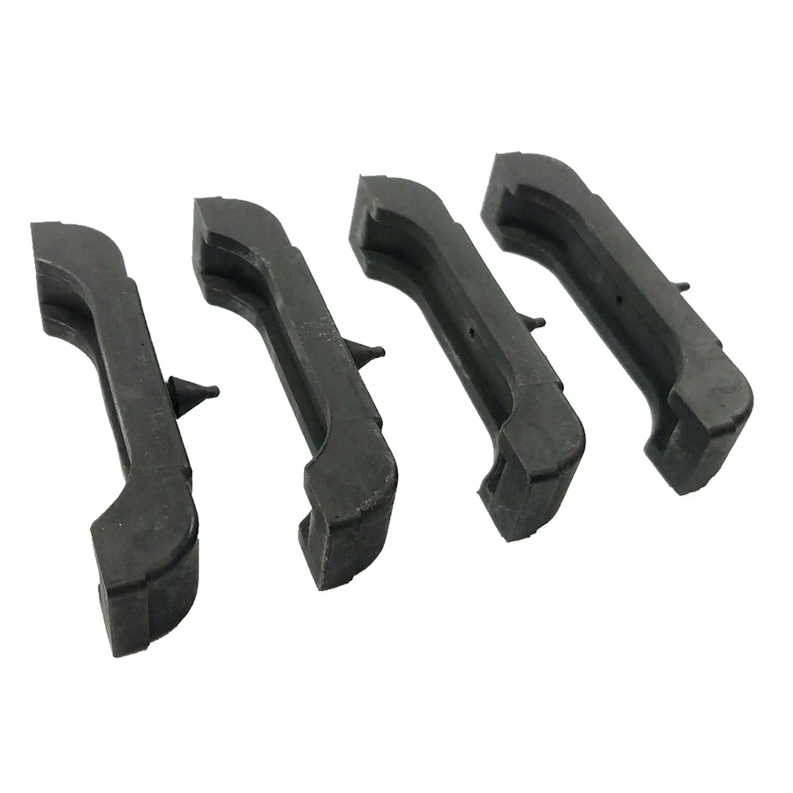 4 Pcs Rubber Support Pads of Radiator Mounting Cushions Fit for GM Cars 1968-1981 Auto Replacement Cooling System Part