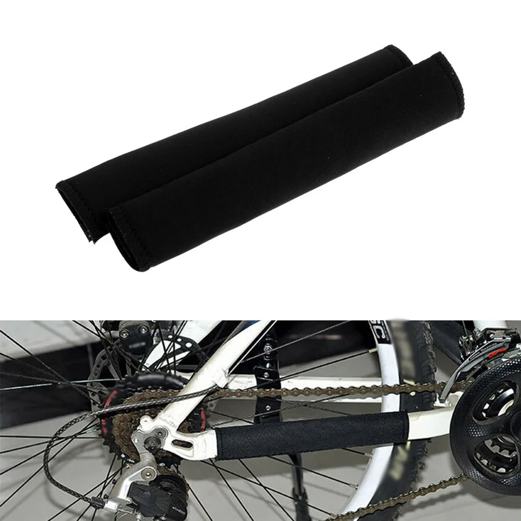 2PCS Bike Cycling Bicycl Chain Stay Protector Guard Pad Cover Wrap 21cm