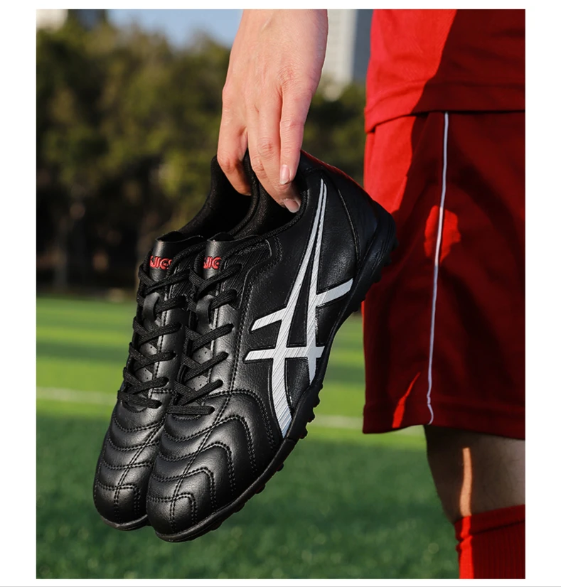 Men Breathable High-top Football Shoes