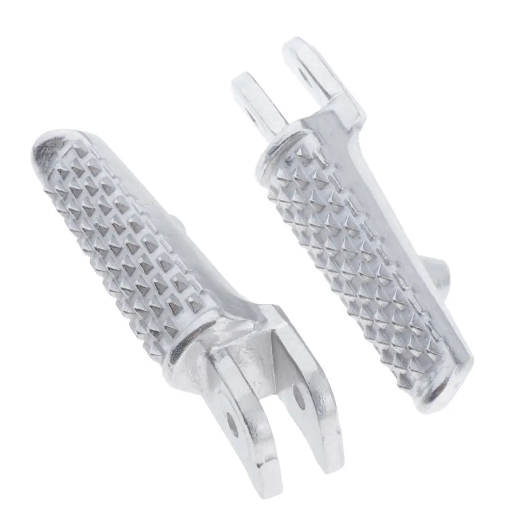 Chrome Motorcycle Front Footrests Foot Pegs For  CBR600RR 2007-2014