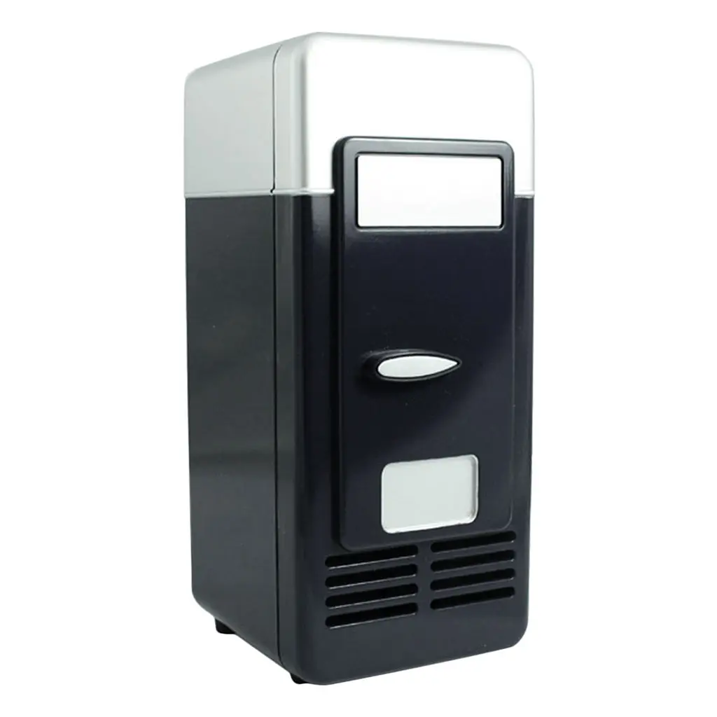 Mini USB Fridge Cooler Beverage Drink Cans Cooler/Warmer Mini Refrigerator